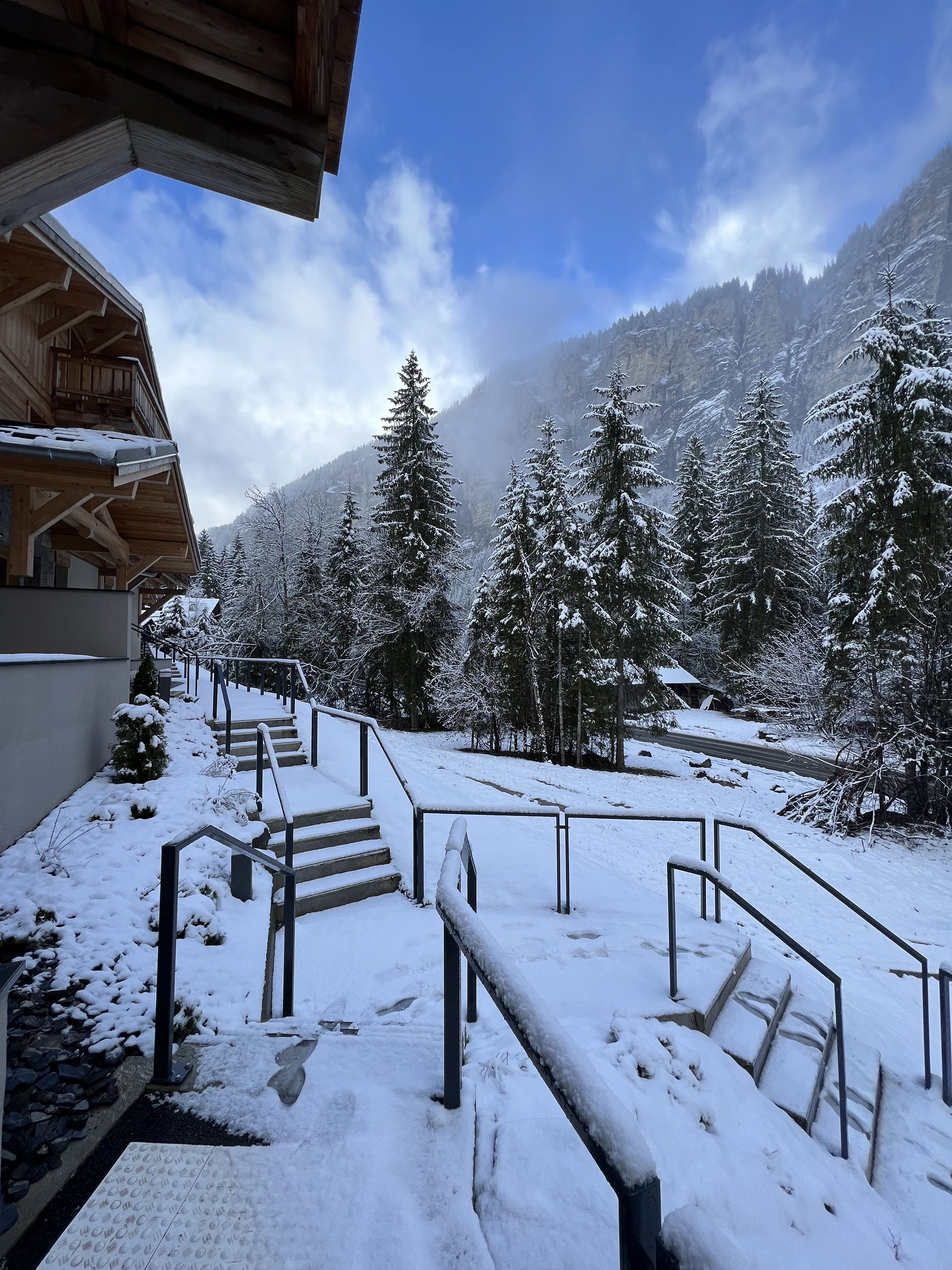Snow in Morzine
