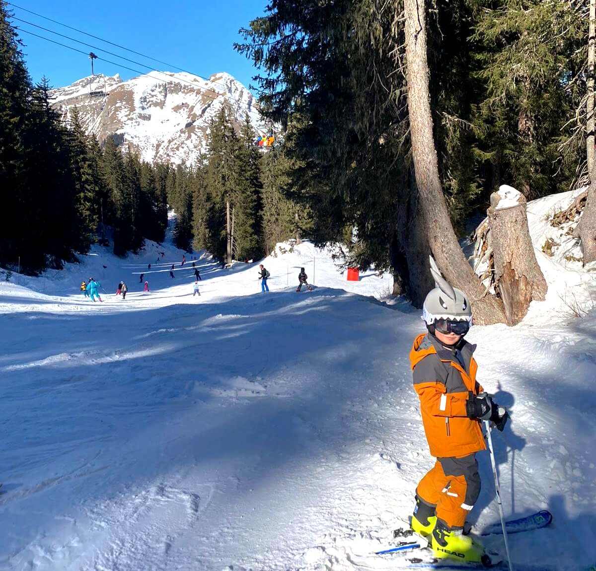 Family Skiing Avoriaz