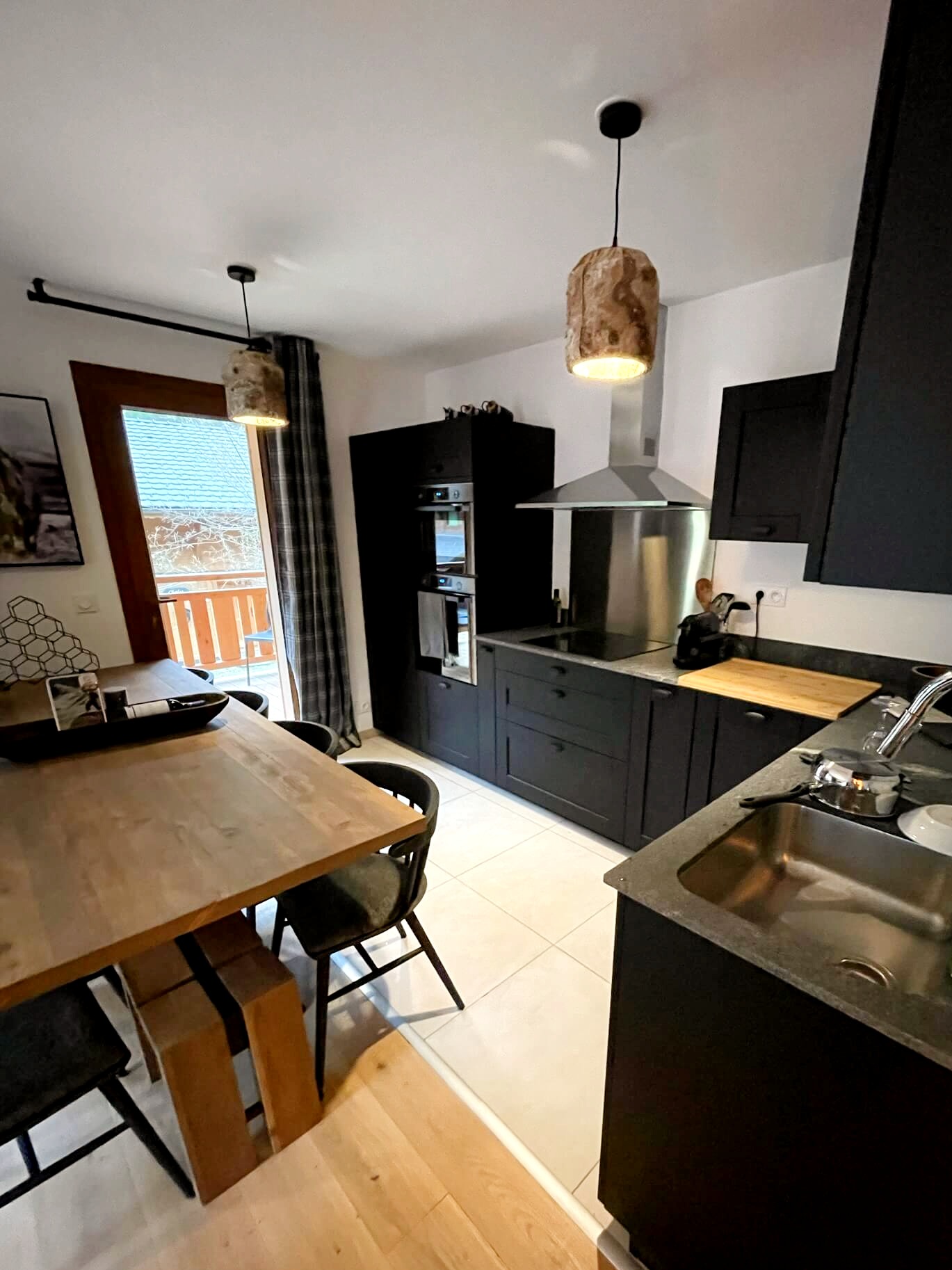 Kitchen and dining